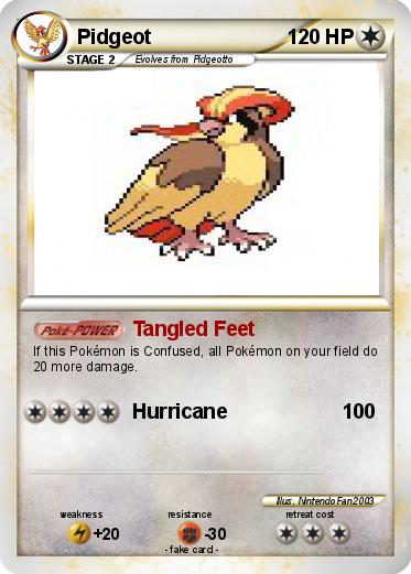 Pokemon Pidgeot