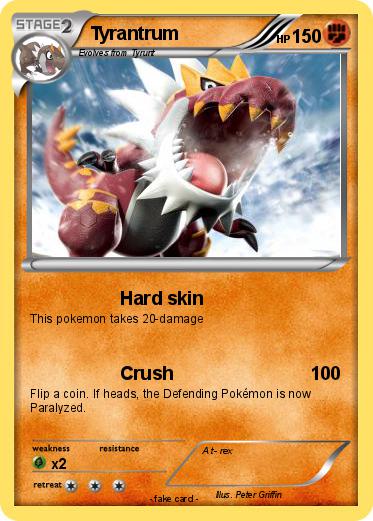 Pokemon Tyrantrum