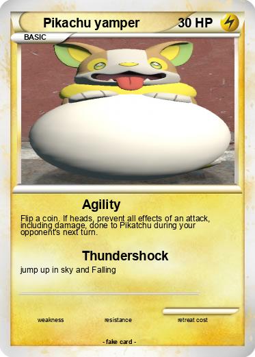 Pokemon Pikachu yamper