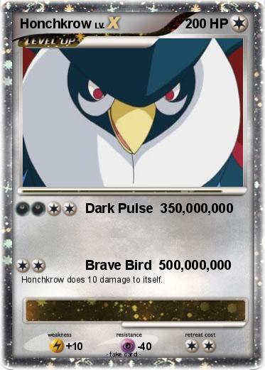 Pokemon Honchkrow