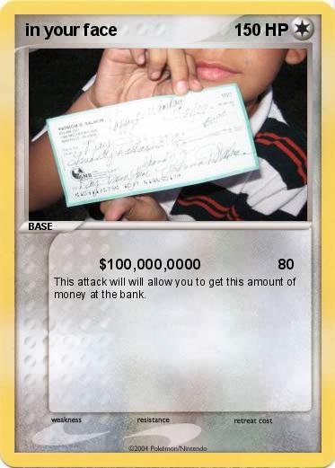 Pokemon in your face