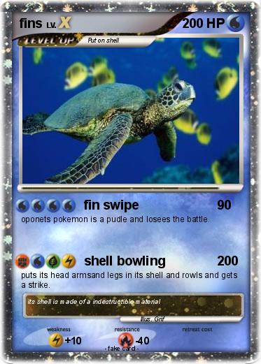 Pokemon fins