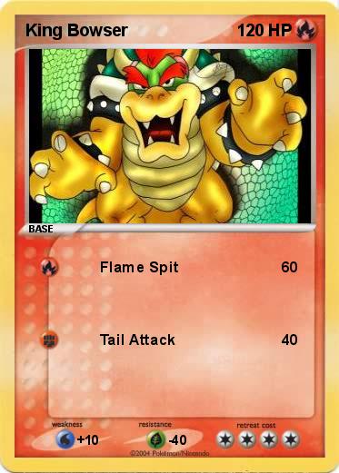 Pokemon King Bowser