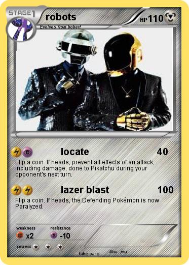 Pokemon robots