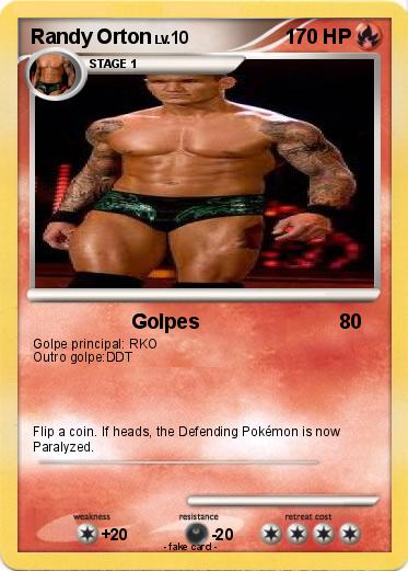 Pokemon Randy Orton
