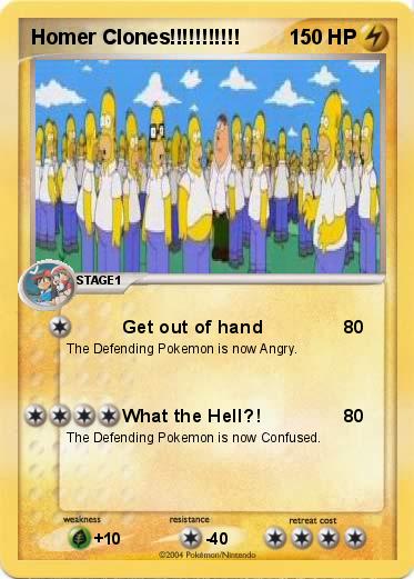 Pokemon Homer Clones!!!!!!!!!!!