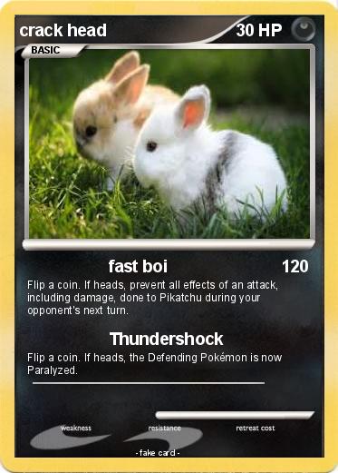 Pokemon crack head