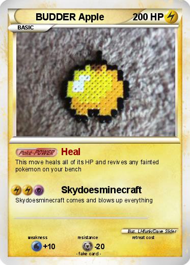 Pokemon BUDDER Apple
