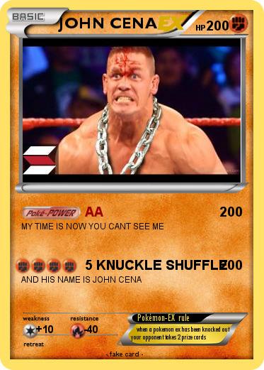 Pokemon JOHN CENA