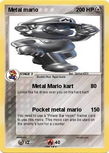 Pokemon Metal mario