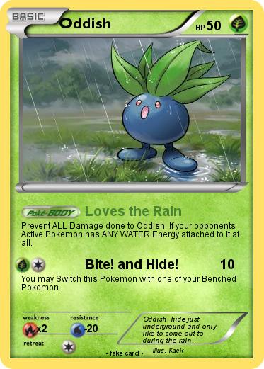 Pokemon Oddish