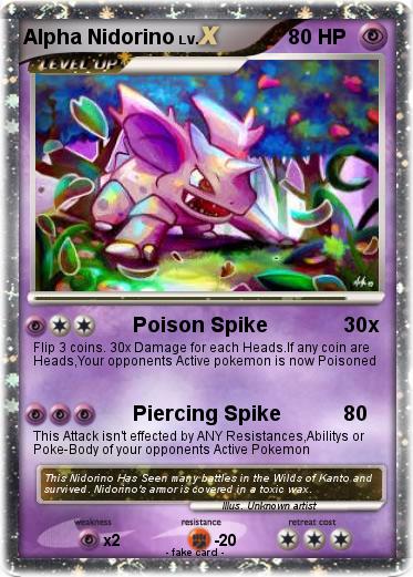 Pokemon Alpha Nidorino