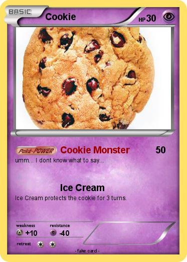 Pokemon Cookie