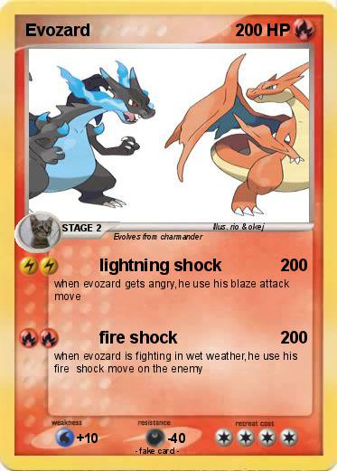 Pokemon Evozard
