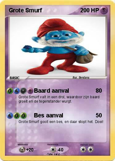 Pokemon Grote Smurf