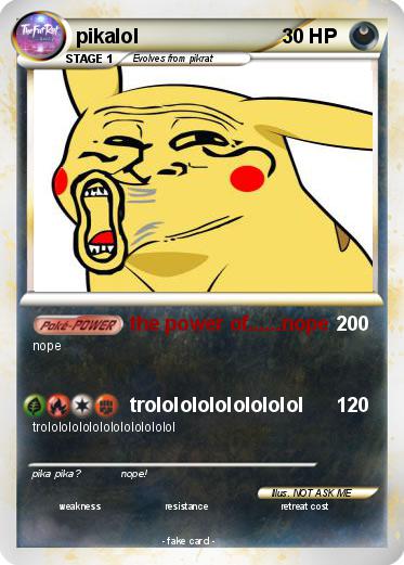 Pokemon pikalol