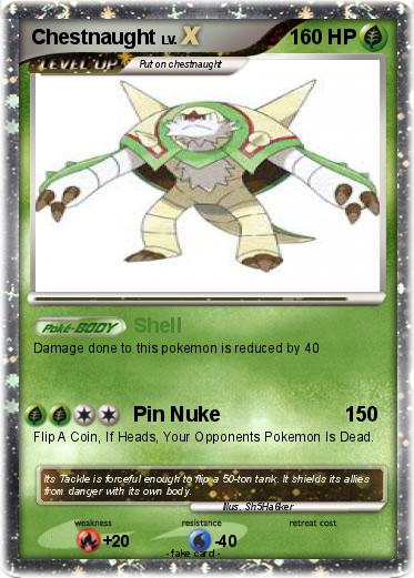 Pokemon Chestnaught