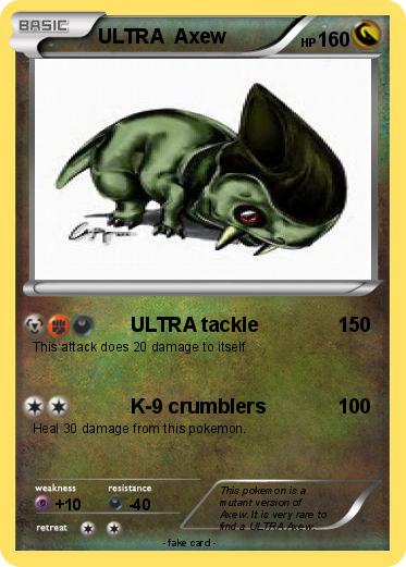 Pokemon ULTRA  Axew