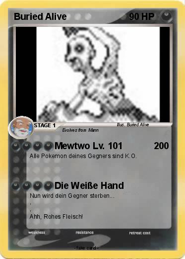 Pokemon Buried Alive