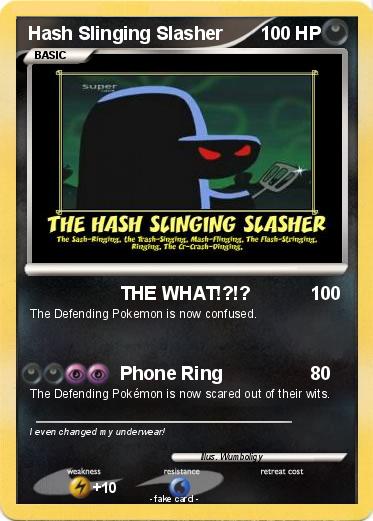 Pokemon Hash Slinging Slasher Pokemon Hash Slinging Slasher