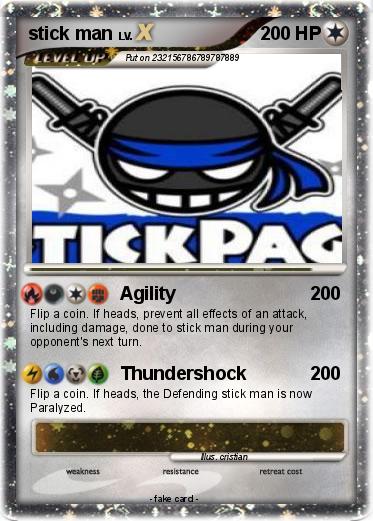 Pokemon stick man