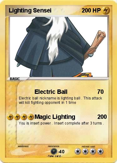 Pokemon Lighting Sensei