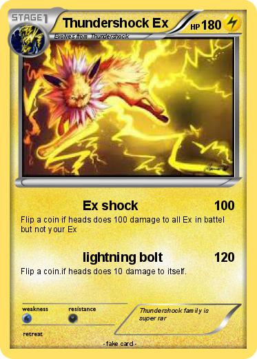 Pokemon Thundershock Ex