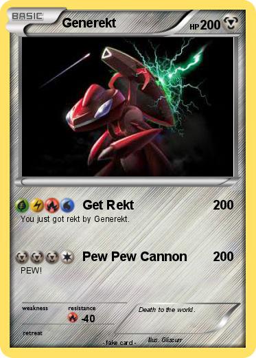Pokemon Generekt