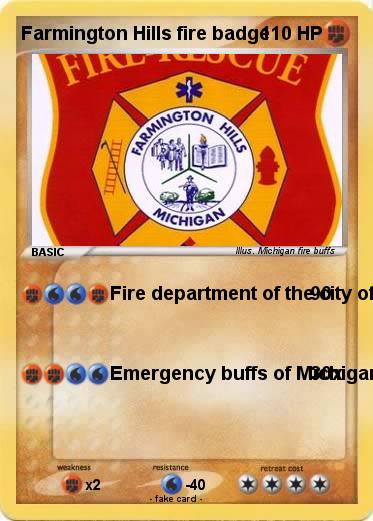 Pokemon Farmington Hills fire badge