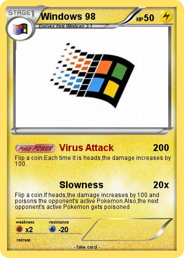 Pokemon Windows 98