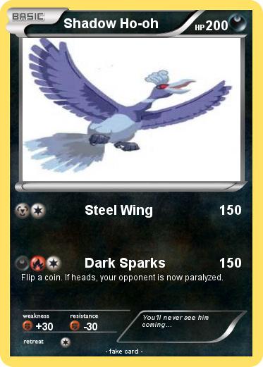 Pokemon Shadow Ho-oh