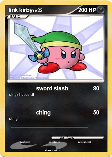 Pokemon link kirby