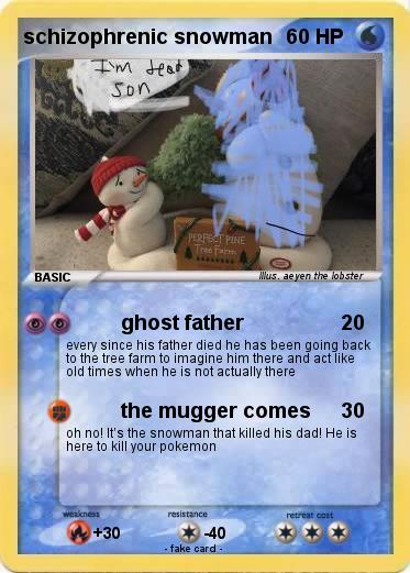 Pokemon schizophrenic snowman