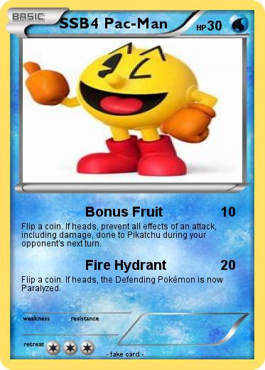 Pokemon SSB4 Pac-Man