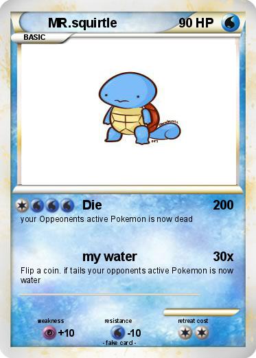 Pokemon MR.squirtle