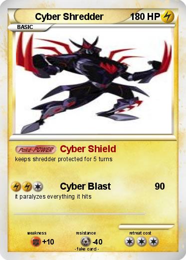 Pokemon Cyber Shredder