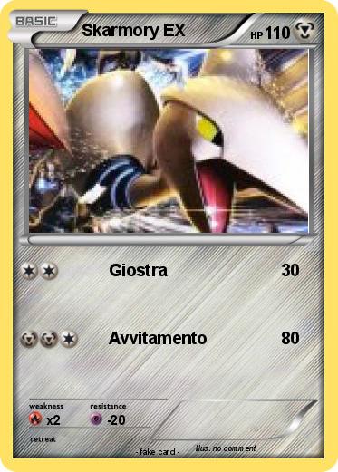 Pokemon Skarmory EX