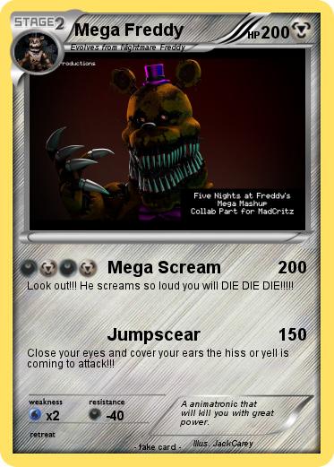 Pokemon Mega Freddy