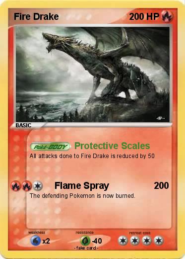 Pokemon Fire Drake