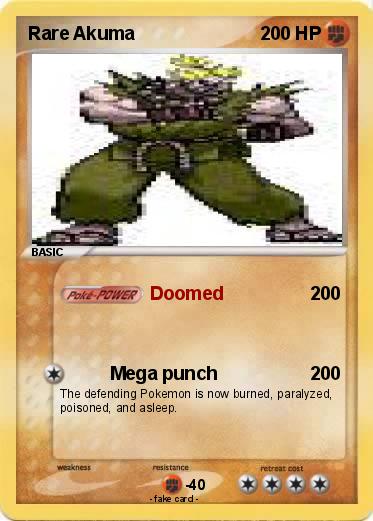 Pokemon Rare Akuma