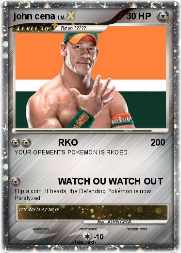 Pokemon john cena