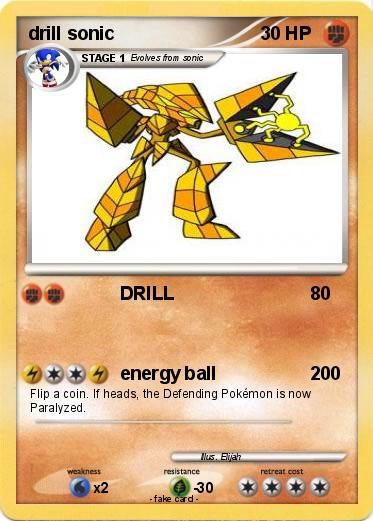 Pokemon drill sonic