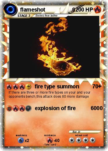 Pokemon flameshot                  9