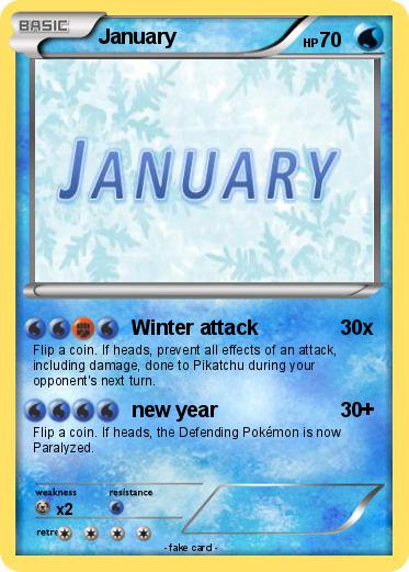 Pokemon January