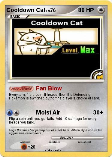 Pokemon Cooldown Cat