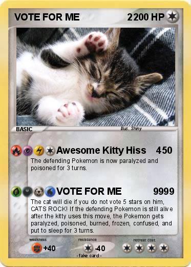 Pokemon VOTE FOR ME                  2
