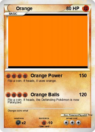Pokemon Orange