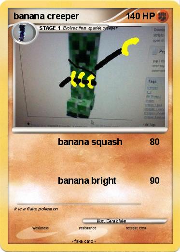 Pokemon banana creeper