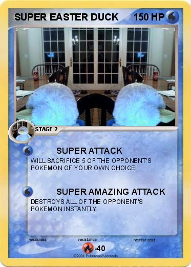 Pokemon SUPER EASTER DUCK