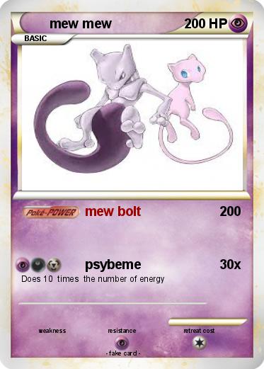 Pokemon mew mew